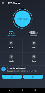 AVG Cleaner Junk Cleaner Memory amp RAM Booster Varies with device screenshots 1