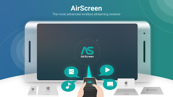 AirScreen – AirPlay amp Cast amp Miracast amp DLNA 2.1.2 screenshots 1