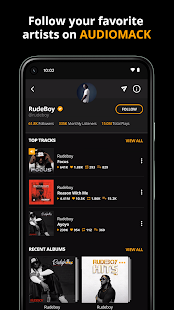 Audiomack-Stream Music Offline Varies with device screenshots 5