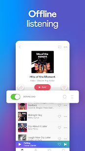 Deezer Music amp Podcast Player Varies with device screenshots 3