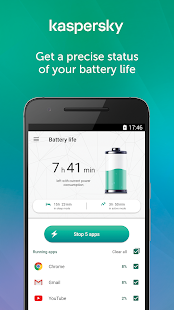 Kaspersky Battery Life Saver amp Booster 1.12.4.1624 screenshots 2
