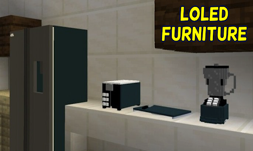 Loled Furniture Mods for Minecraft PE – Addon MCPE 6 screenshots 1