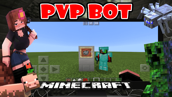 PvP Bot Minecraft Mod 1.33 screenshots 1