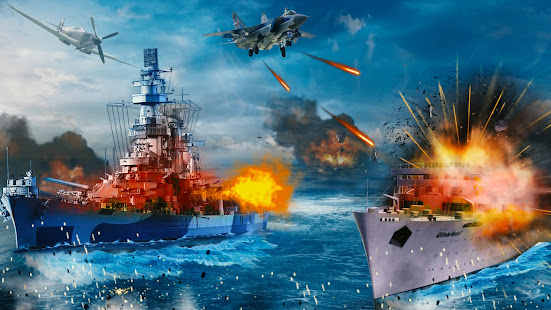 Sea Warships Battle 2021 – World War Naval Victory 1.0 screenshots 1