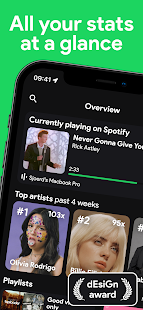 Spotistats for Spotify 1.2.6 screenshots 1