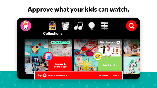 YouTube Kids Varies with device screenshots 4
