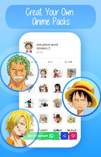 Anime Stickers for WhatsApp-Anime Memes WAStickers 26.0 screenshots 3