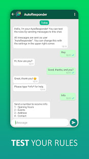 AutoResponder for WhatsApp 2.6.4 screenshots 5