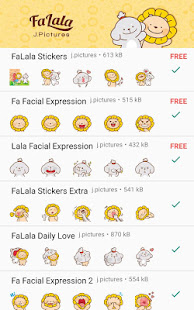 FaLala Stickers for WhatsApp 1.36 screenshots 2