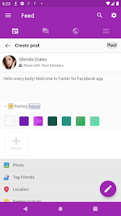 Faster for Facebook App 1.0.6 screenshots 4