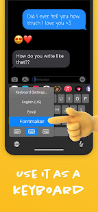 Fontmaker – Font Keyboard App 1.4 screenshots 3