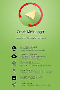 Graph Messenger T8.6.2 – P9.9.1 screenshots 1