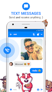 Messenger SMS – Text messages Varies with device screenshots 1