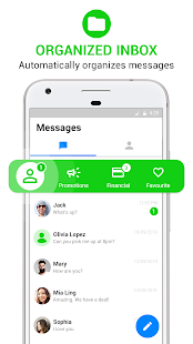 Messenger SMS – Text messages Varies with device screenshots 2