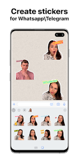 STQR personal stickers maker for whatsapp telegram 2.1.17 screenshots 1