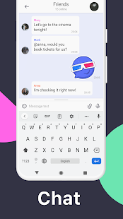 TamTam Messenger chat calls Varies with device screenshots 3