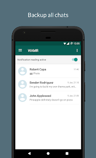 WAMR – Recover deleted messages amp status download 0.11.1 screenshots 1