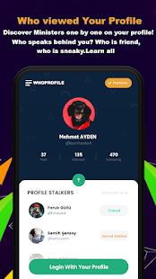 WProfile – Who Viewed My Profile for Instagram 1.0 screenshots 1