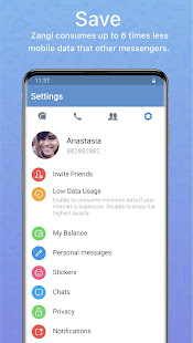Zangi Messenger 5.3.7 screenshots 4